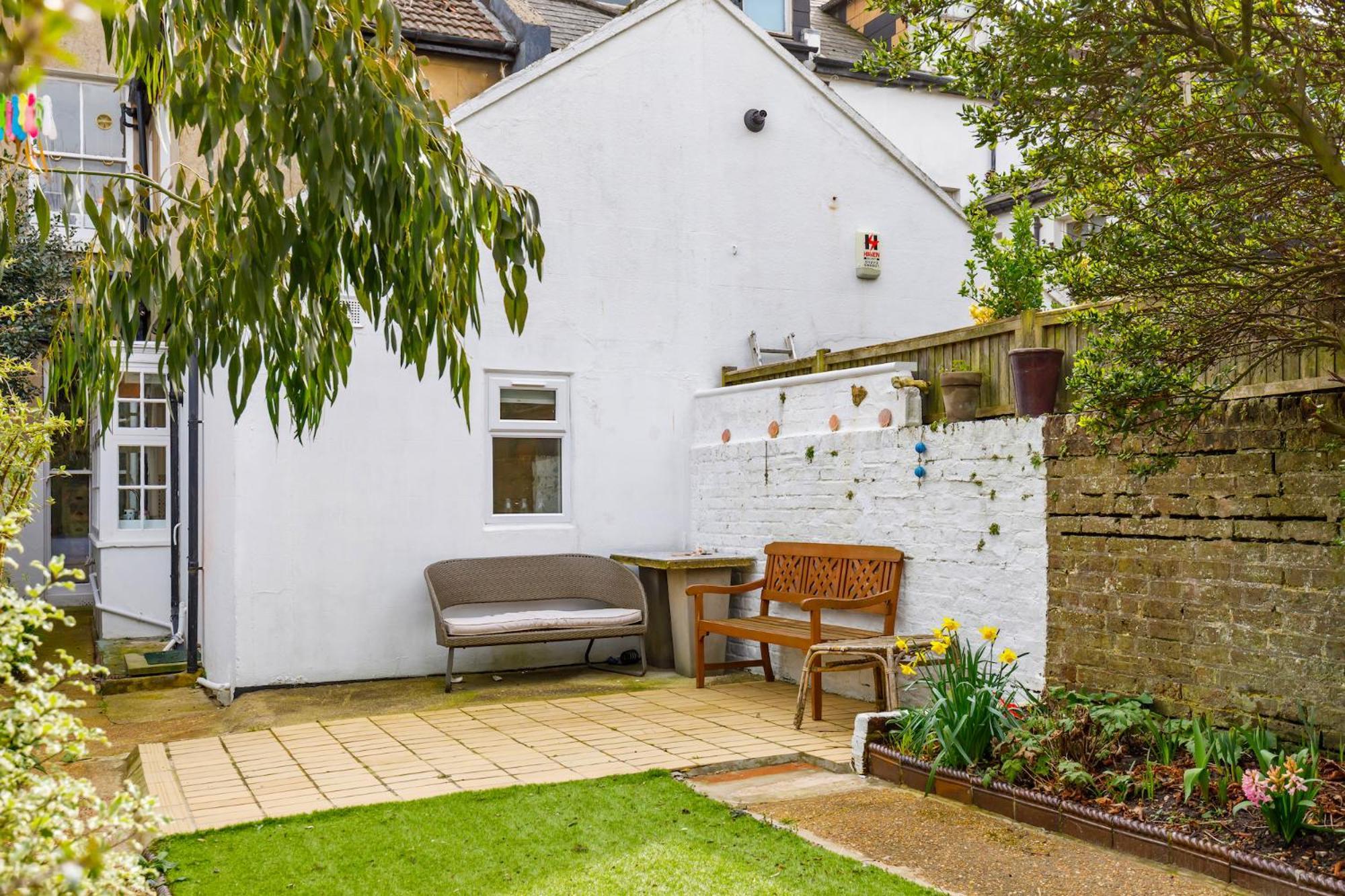 Central Hove Flat W Large Garden ภายนอก รูปภาพ