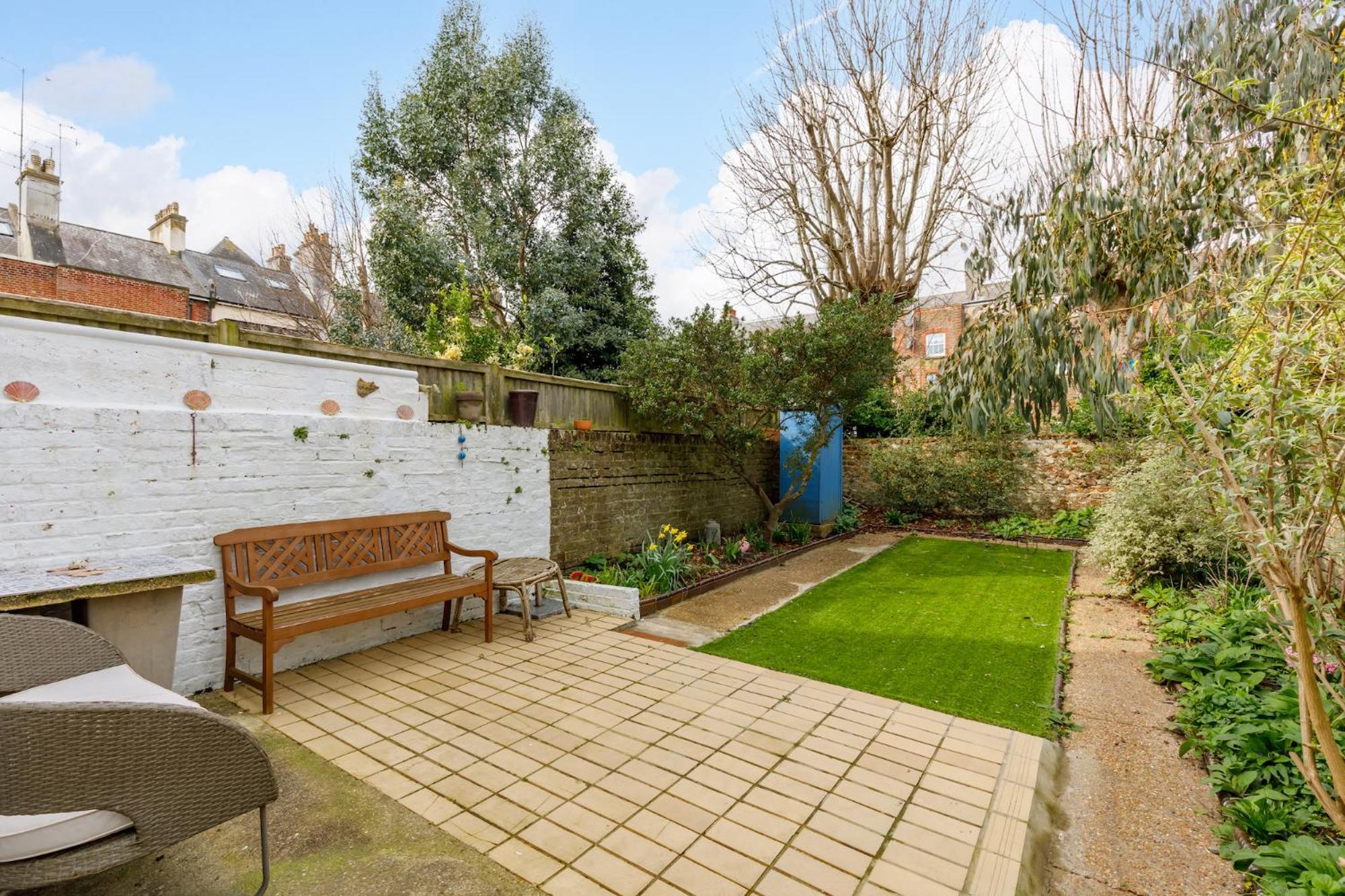 Central Hove Flat W Large Garden ภายนอก รูปภาพ