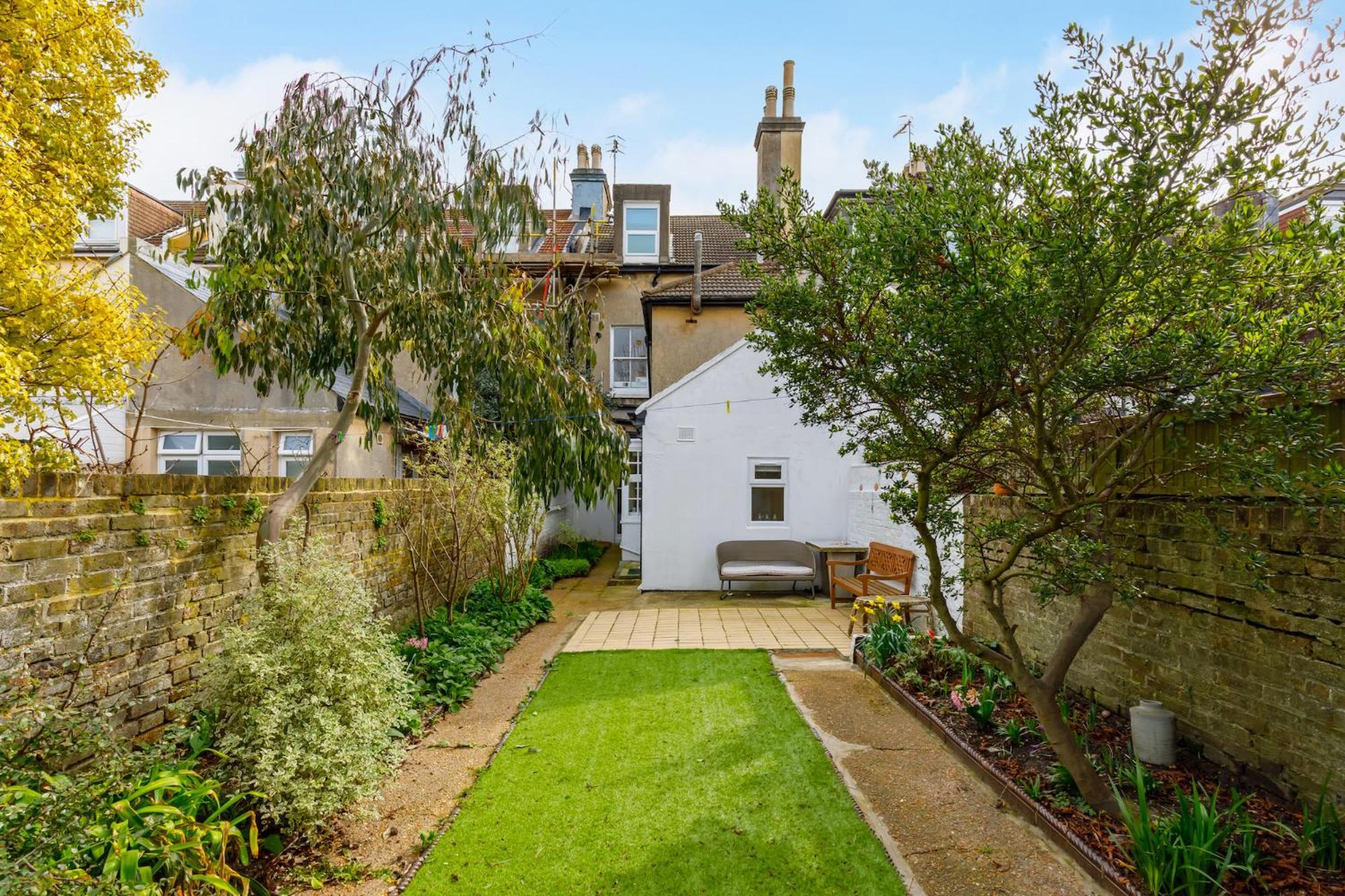 Central Hove Flat W Large Garden ภายนอก รูปภาพ
